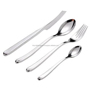 Juego de Cubiertos con Acabado Espejo, 5 Piezas, Acero Inoxidable, Estilo Coreano, Juego de Cubiertos Plateados, Suministros para Hoteles y Restaurantes, Vajilla - Product Image 5