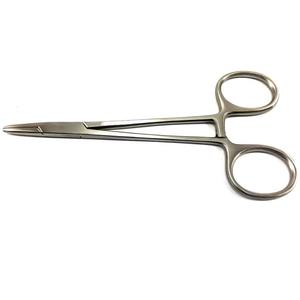Pinza Porta Agujas Baumgartner Recta de 5.5" (14cm) Más Vendida, Pinza Quirúrgica de Sutura de Acero Inoxidable, Tijeras de Sutura Veterinaria - Product Image 5