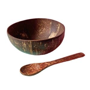 Article écologique | Bol à noix de coco et cuillère à noix de coco de fournisseur authentique - Product Image 2