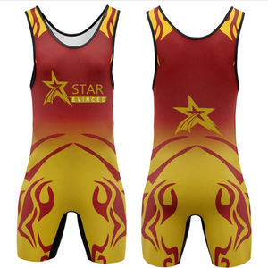 Traje de Lucha Libre Unisex para Adultos, Traje de Entrenamiento de Boxeo, Color y Logotipo Personalizados, 100% Poliéster, Secado Rápido, Transpirable, Talla Grande, SMART - Product Image 2