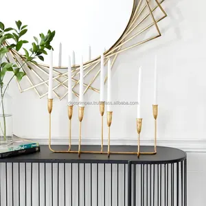 Nueva llegada centro de mesa Metal Craft Candle Stick Stand Holder para Navidad y opciones de regalos de boda a precios bajos - Product Image 5
