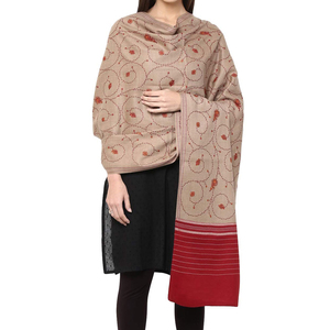 Wholesale Custom Made Long Winter Scarfs/Shawls <b>for</b> Adults Bulk Quantity Solid <b>Pattern</b> Wool Material High Quality Custom Shawls - Product Image 6