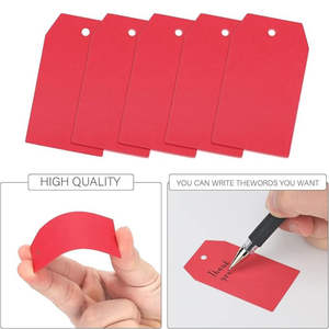 Etiquetas Colgantes de Tela de Lujo con Diseño Personalizado, Impresión en Serigrafía y Cordón para Ropa, Bolsos y Zapatos (Color Personalizado) - Product Image 2