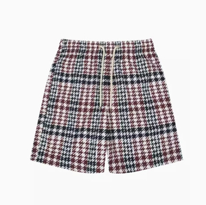 <b>Men's</b> Solid Woven <b>Shorts</b> Mid Waist Drawstring Casual Style Breathable Polyester Fabric Lightweight 180g Tie-Dyed - Product Image 1