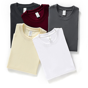 เสื้อยืดผู้ชายผ้าฝ้ายออร์แกนิค 100% คุณภาพสูง ดีไซน์เรียบ สำหรับพิมพ์ลายดิจิตอล พิมพ์นูน แห้งเร็ว ระบายอากาศดี ขายส่ง - Product Image 1