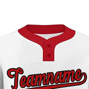Camiseta de Béisbol Personalizada al por Mayor, Transpirable, con Dos Botones, Nuevo Diseño, de Alta Calidad y Secado Rápido - Product Image 5