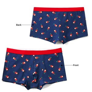 Calzoncillos Boxer Deportivos para Hombre con Logotipo de Diseño Personalizado, Ropa Interior Transpirable que Absorbe la Humedad, Proveedor OEM, Venta al Por Mayor, Tendencia - Product Image 4