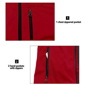 Chaleco Casual para Hombre, Chaqueta sin Mangas para Trabajo al Aire Libre, con Cierre Completo, Resistente al Viento, al Agua y Transpirable, Multifuncional - Product Image 4
