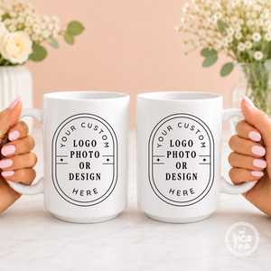 Mug en céramique classique pour sublimation, personnalisable avec impression intégrale, tasse à café ou à thé, compatible lave-vaisselle et micro-ondes, idéal pour les boutiques de cadeaux. - Product Image 4
