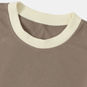 Sudadera de Algodón Grueso de Mezcla Pesada, Cuello Redondo, Cálida, Oversize, Estilo Casual Urbano, Estampado por Sublimación, Manga Larga - Product Image 2