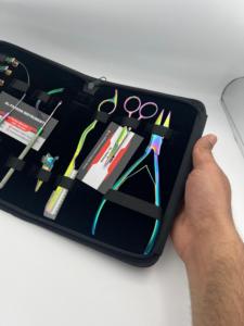 ชุดอุปกรณ์ต่อผม AL-FARDAN INSTRUMENTS รุ่น AF-HETK-050 ผลิตจากเหล็กกล้าไร้สนิมเกรดผ่าตัด สำหรับใช้งานเชิงพาณิชย์ ประกอบด้วยคีมและเครื่องมือทำห่วง - Product Image 3