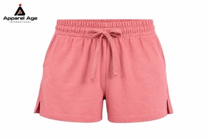 OEM Customized Embroidery Patch Gym <b>Shorts</b> 5 Inch Ladies Screen Print Plain Cotton French Terry Athletic <b>Sweat</b> <b>Shorts</b> for <b>Women</b> - Product Image 6