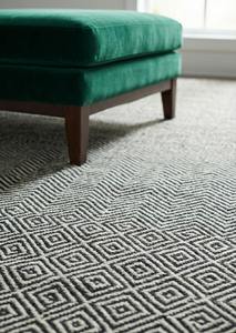 Tapis moderne fait main à poils coupés extra épais, de luxe, en mélange de laine/coton de haute qualité, pour décoration intérieure, tissé avec envers antidérapant - Product Image 3