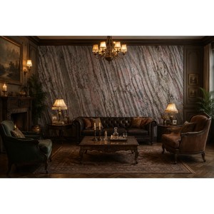Manufacturer and Exporter of Stone <b>Veneer</b> Rain forest Brown Decorative Panel Elegant Light Diffusion <b>Sheet</b> for Interior Wall - Product Image 5
