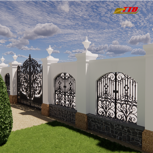 Puertas de Hierro de Alta Calidad Marca TTD, Modelo Iron Gate 1, del Fabricante de Ho Chi Minh, Vietnam - Product Image 2