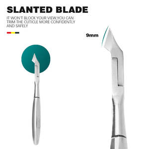 Cortacutículas Profesional de Acero Inoxidable de Alta Calidad, Personalizado, con Punta Curva y Abertura Ancha, con Logotipo Impreso, para Dedos - Product Image 5