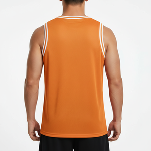Camiseta de Baloncesto Personalizada para Hombre, Sin Mangas, de Malla, Uniforme de Equipo, Impresión por Sublimación, Venta al Por Mayor - Product Image 2