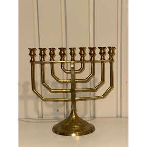Candelabro de Metal de 9 Brazos, Decorativo para Mesa, Menorah de Latón Hecha a Mano, Portavelas, Artículos de Decoración para el Hogar, Últimos Modelos - Product Image 3