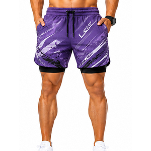 <b>Mens</b> Athletic Swimming Shorts With Waterproof Pockets Fast Dry Lightweight Beach <b>Trunks</b> Custom Logo Summer Swimwear Supplier - Product Image 1