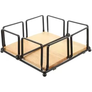 Modern Metal Napkin Stand Organizer for Dining Table Kitchen Stylish <b>Tissue</b> Stand for Home Office Restaurant Durable Handmade - Product Image 4