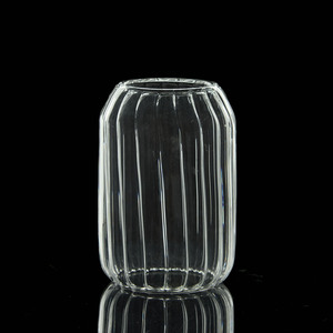 Elegant Minimalist Glass Tea Coffee <b>Cup</b> <b>with</b> <b>Straw</b> Reusable Milk Drinking Mug Unique Modern Design Manufacturer Wholesale Supply - Product Image 4
