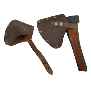Étui en cuir pour hache avec passant de ceinture – Étui marron pour hache de camping et outils manuels d'extérieur - Product Image 6