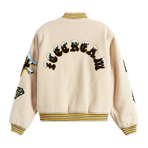 Chaqueta Varsity de Béisbol Vintage con Bordado de Chenilla Personalizado OEM, con Cuello Alto para Hombre, para Invierno - Product Image 2