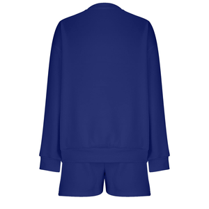 Conjunto Casual de Invierno para Mujer 2026, Conjunto de 2 Piezas, Sudadera y Pantalones Cortos, Sudadera Holgada y Pantalones Cortos, Traje Deportivo a Bajo Precio - Product Image 4