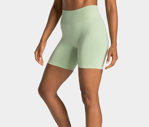 Breathable Quick Dry High Elastic Scrunch Butt Sports Shorts Low Waist Short Gym Fitness <b>Leggings</b> <b>Seamless</b> Yoga Shorts Women - Product Image 3