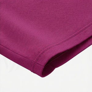Women's 2 Piece Sporty <b>Knitted</b> <b>Set</b> Three Quarter Sleeve Top With Side Stripe Shorts Purple Color Blocked Spring Summer Wear - Product Image 6