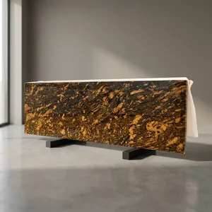 Dalles de granit poli Paradizo Gold Granite Premium, très demandées, pour maisons de luxe, hôtels, villas et bâtiments commerciaux - Product Image 3