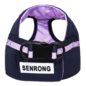 Harnais pour chien de randonnée en plein air OEM élégant et confortable maille d'absorption des chocs poignée de contrôle rembourrée sangle réfléchissante de sécurité en nylon - Product Image 2