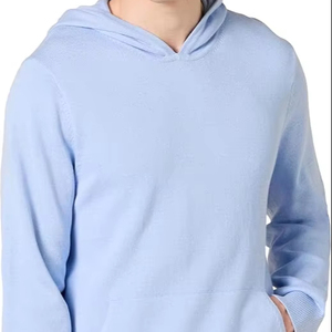 Sudaderas con Capucha de Algodón 100% de la Mejor Calidad para Hombre, Diseño Personalizado, Patrón Sólido, Nuevo Estilo para Invierno, Hecho en Pakistán - Product Image 1