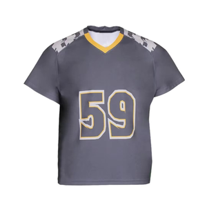Nouveau design, impression numérique, respirant, anti-rides, haute qualité, réversible, 100% polyester, vêtements de lacrosse pour hommes, Geo brothers - Product Image 5