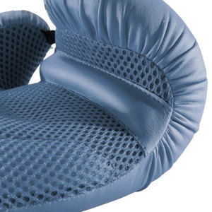 Gants de boxe Daizen Star Blue PU à lacets, respirants, pour l'entraînement, avec emballage personnalisable pour adultes - Product Image 3