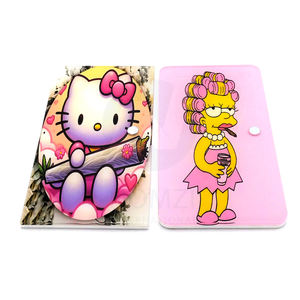 Nouveau Plateau d'extension de cils Richie Rich Tiles, Palette acrylique avec logo personnalisé, Plateau à gâteau, Outil en verre durable pour colle à cils - Product Image 6