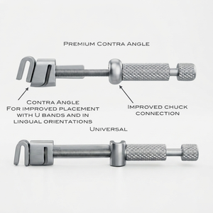 Mejore la bandeja de su instrumento con un retenedor Tofflemire de precisión que combina un manejo ergonómico con una durabilidad excepcional. - Product Image 2