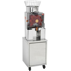 Presse-agrumes automatique commercial 120W en acier inoxydable avec robinet d'écoulement, capable de traiter 25 oranges/minute - Product Image 1