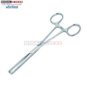 Pinzas de tejido Allis atraumáticas de 8 pulgadas, manuales, de acero inoxidable, instrumentos quirúrgicos de alta calidad, certificación CE, venta al por mayor a bajo precio - Product Image 4