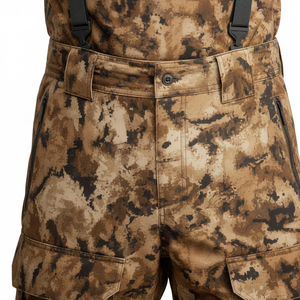 <b>Waterproof</b> Camouflage Hunting Bibs for Men Insulated Silent Tactical <b>Overalls</b> Outdoor Breathable Windproof Field Work Pants - Product Image 6