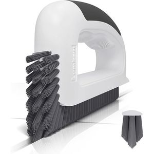 Brosse de nettoyage rigide en forme de V pour joints de carrelage de salle de bain et douches, 1 pièce, pour sols et brosses de nettoyage - Product Image 1