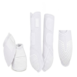 Juego de Botas para Cepillado de Caballos - Diseño Antideslizante de Panal de Abeja, Color y Logotipo Personalizables, Alta Calidad, Uso Profesional en Equipo - Product Image 2