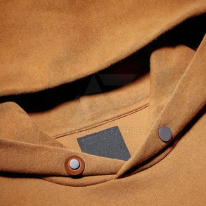 Hoodies surdimensionnés pour hommes, prix de gros, sur mesure, séchage rapide, teinture unie, basiques, en vente - Product Image 6