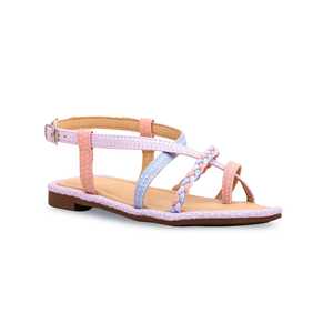 Pink Heeled Formal <b>Sandal</b> FR5266 - Product Image 3