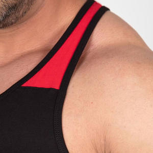 Débardeur de musculation pour hommes, vêtements de fitness, couleur unie, taille personnalisée, respirant, tricoté, décontracté, vente en gros - Product Image 3