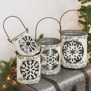 Seasonal Metal <b>Christmas</b> <b>Tree</b> Centerpiece with Star <b>Top</b> for Holiday Decor - Product Image 5
