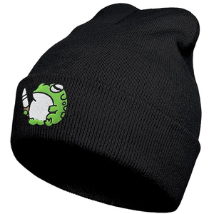 OEM Custom Logo Beanie <b>Hat</b> <b>Winter</b> Knit Cap Wholesale Unisex Warm Acrylic Skull Beanies Bulk Manufacturer - Product Image 3