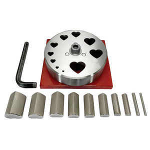 SUNTOOLS/STIPL Irregular Shape Cutting Disc Set with <b>7</b> <b>Iron</b> Dies and Lever for DIY Jewelry Making - Product Image 2