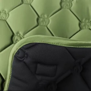 Vente flash : tapis de selle matelassé avec un joli motif, tapis d'équitation pour chevaux, 280 grammes, coton matelassé - Product Image 6