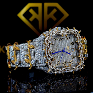 Reloj de Lujo de Acero Inoxidable de Excelente Calidad, con Movimiento Automático de Cuarzo, Resistente al Agua hasta 3 Metros, a Buen Precio - Product Image 1